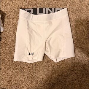 Under Armour Women's Athletic White Shorts